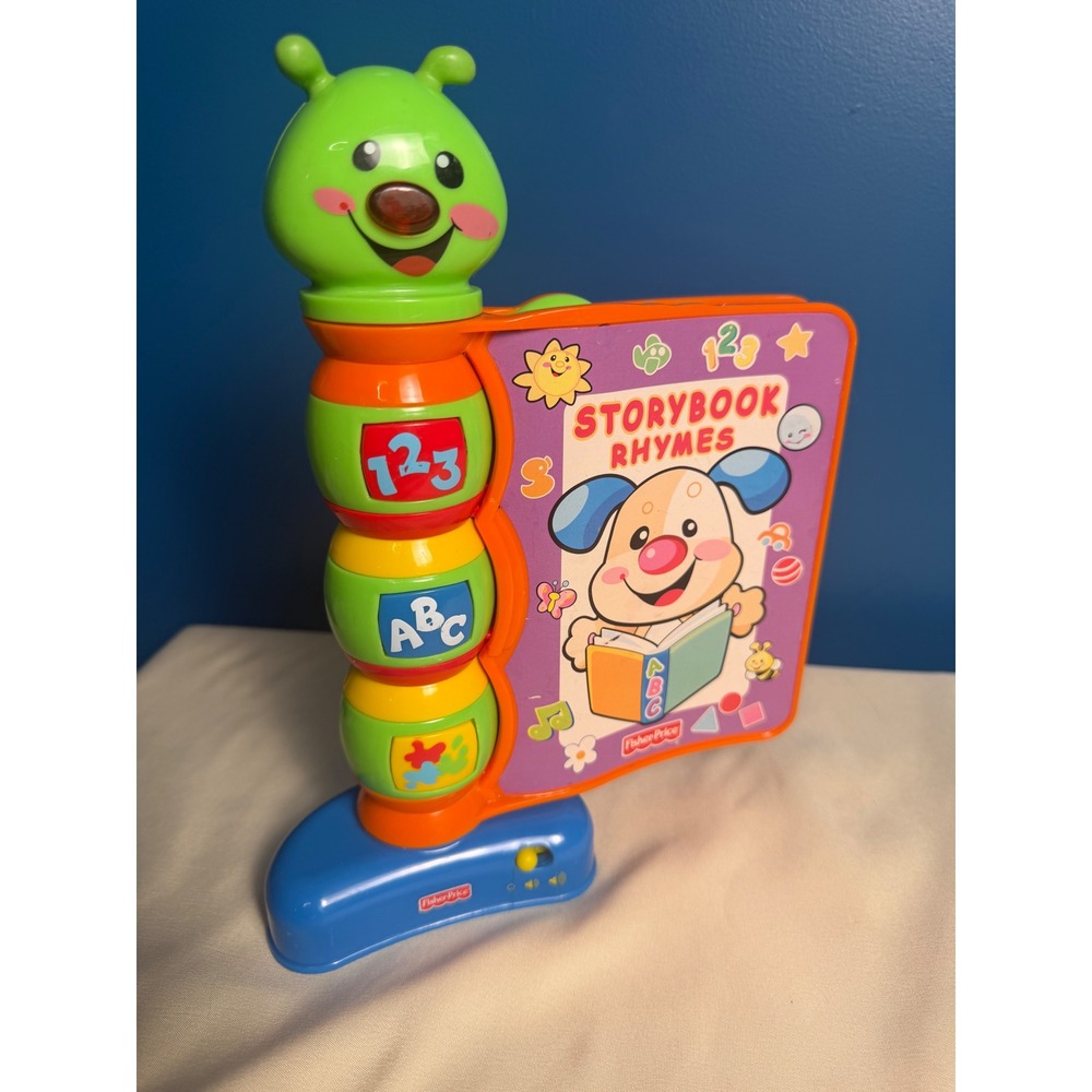 Fisher-Price Laugh & Learn Storybook Rhymes Musical Caterpillar Baby Toy N1161